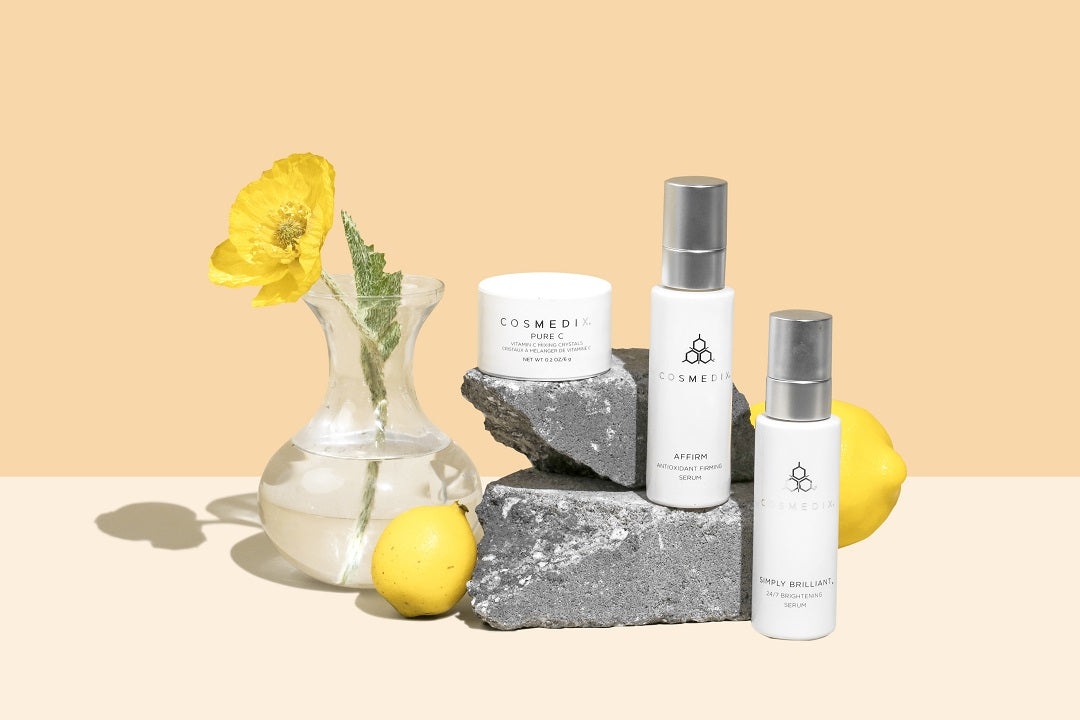 COSMEDIX SIMPLY BRILLIANT SERUM AFFIRM PURE C WIRKSTOFFE