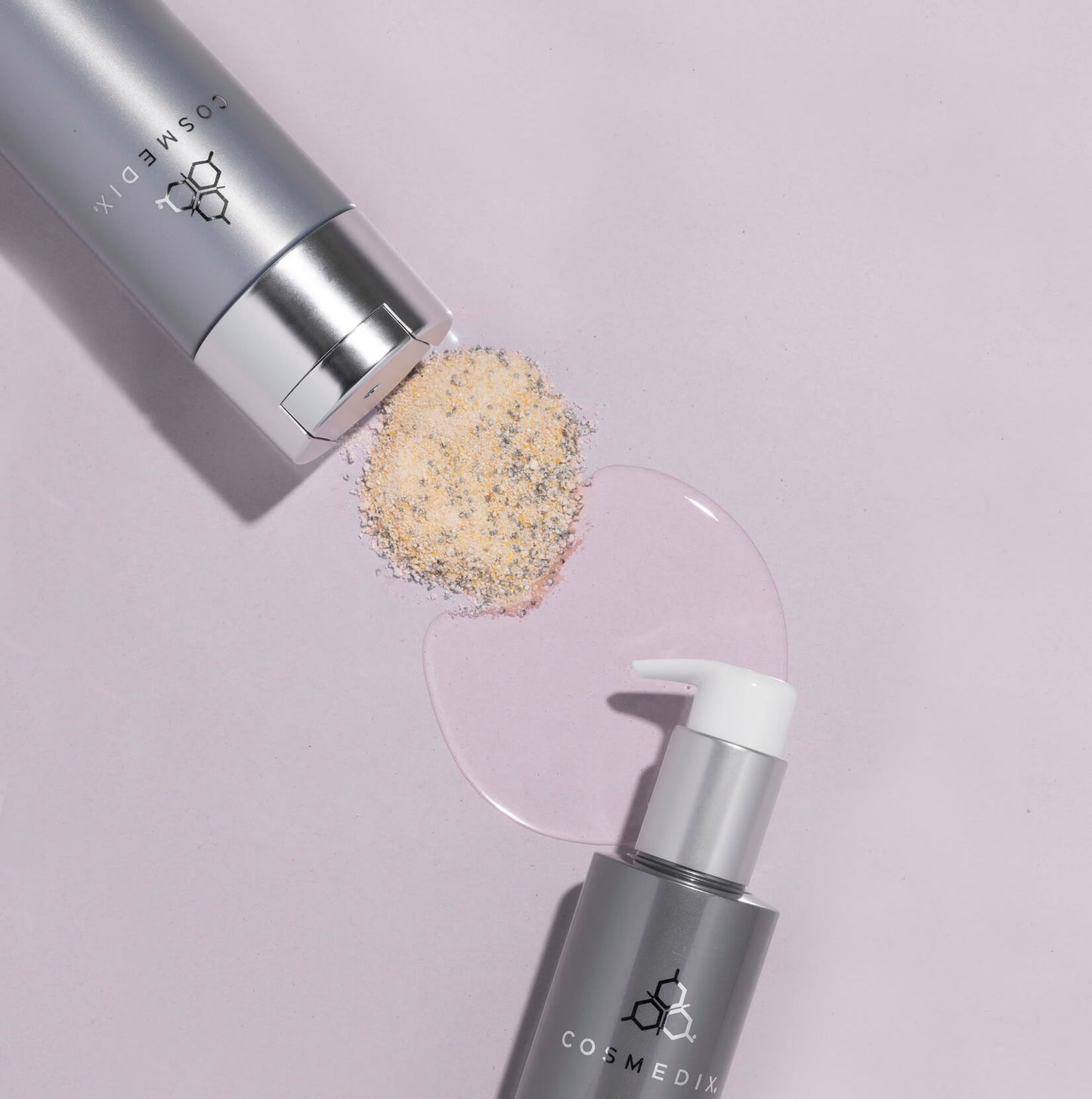 COSMEDIX PURITY DETOX SCRUB PULVER PRODUKT SWATCH