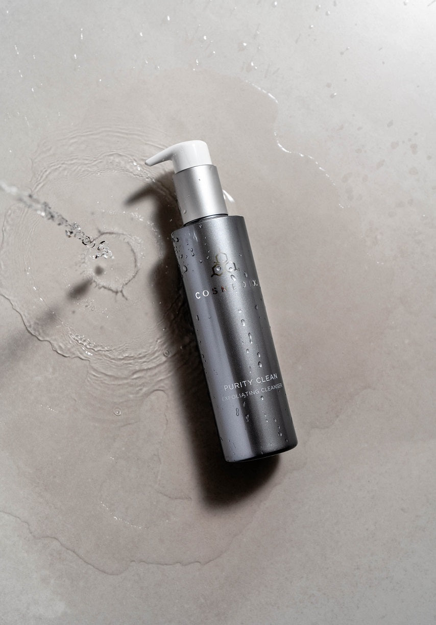 COSMEDIX PURITY CLEAN REINIGER STEIN FLASCHE WASSER KREATIV