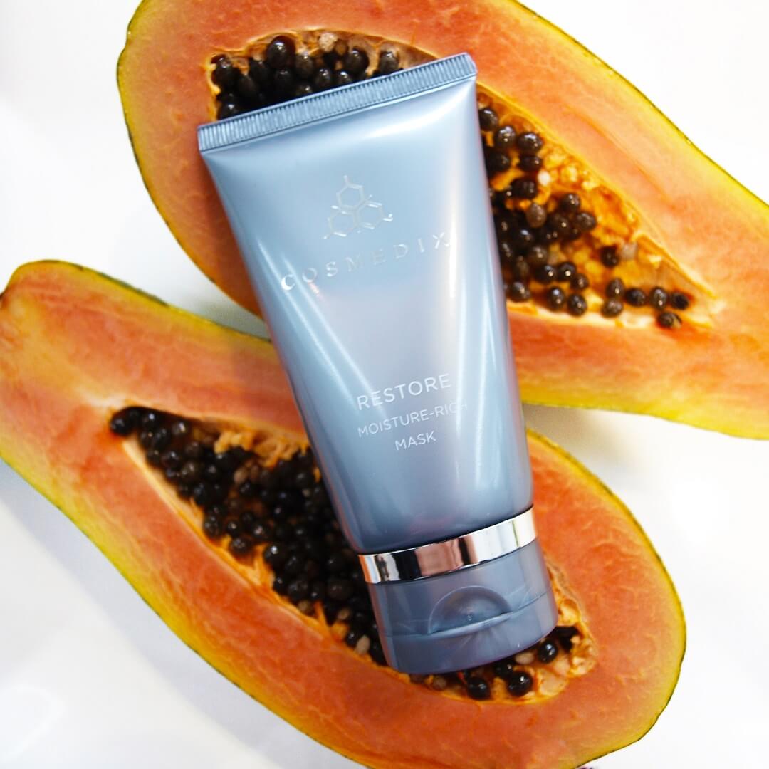 COSMEDIX RESTORE MASKE WIRKSTOFFE PAPAYA