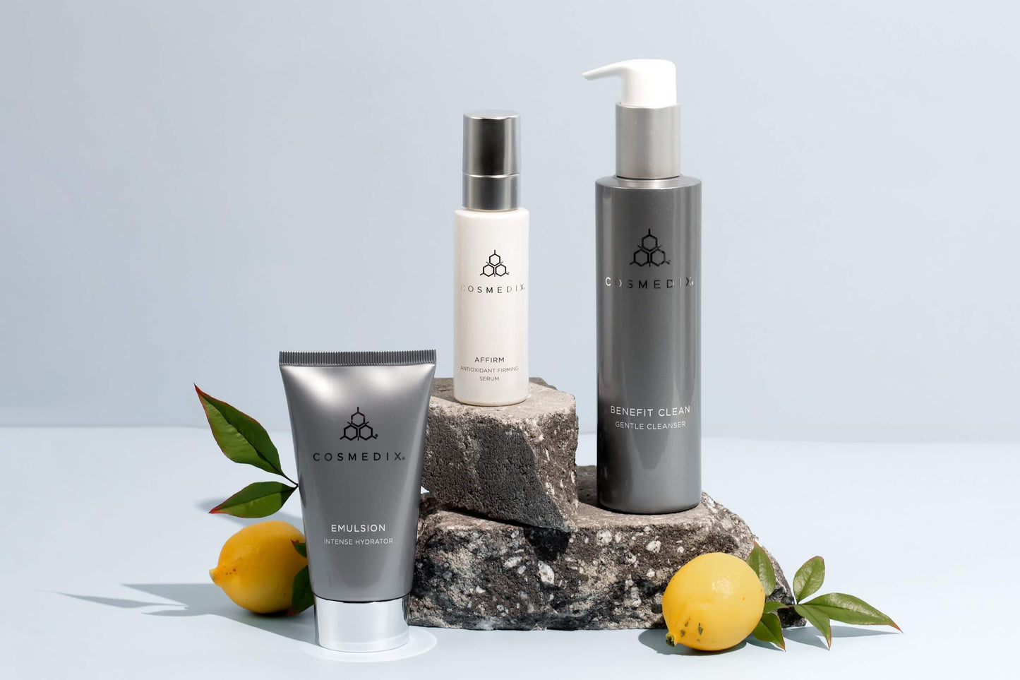 COSMEDIX - Kosmezeutika - Benefit Clean - Gesichtsreiniger - Sanft - Grapefruitoel - Sandelholz - Amaranth - beruhigend - Reinigend - Feuchtigkeitsspendend - Kombi