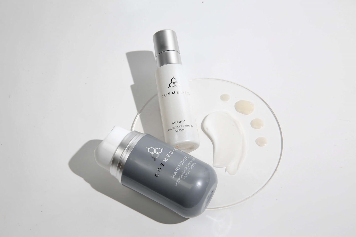 Cosmedix - Affirm - Anti-Aging - Serum - Umweltstressoren - Peptide - Antioxidativ - Firming - Falten - Spin-Trap-Technologie - Harmonize - Kombi