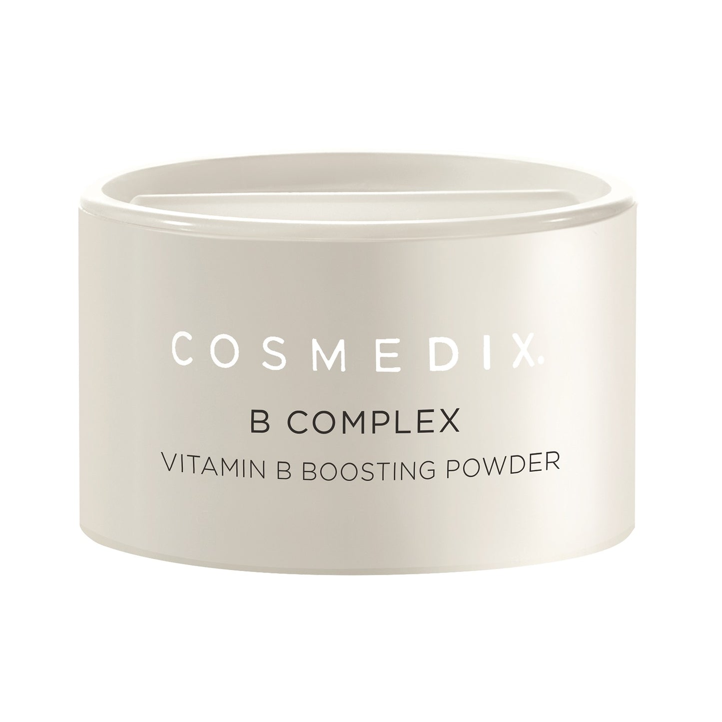 COSMEDIX – B-Complex – Serum – Niacinamid – Biotin -Kokosnuss – Joghurt – Mikrobiom -Hautschutzbarriere - Vitamin-B - Verpackung