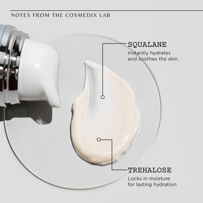 COSMEDIX PEPTIDE RICH DEFENSE SONNENSCHUTZ CREME LAB SWATCH INHALTSSTOFFE