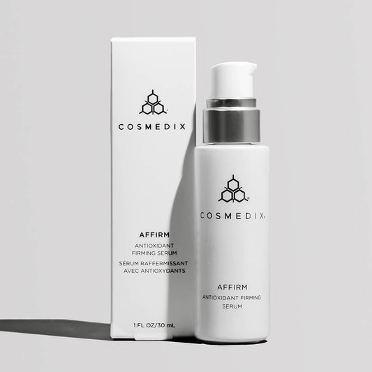 Cosmedix - Affirm - Anti-Aging - Serum - Umweltstressoren - Peptide - Antioxidativ - Firming - Falten - Spin-Trap-Technologie - Verpackung